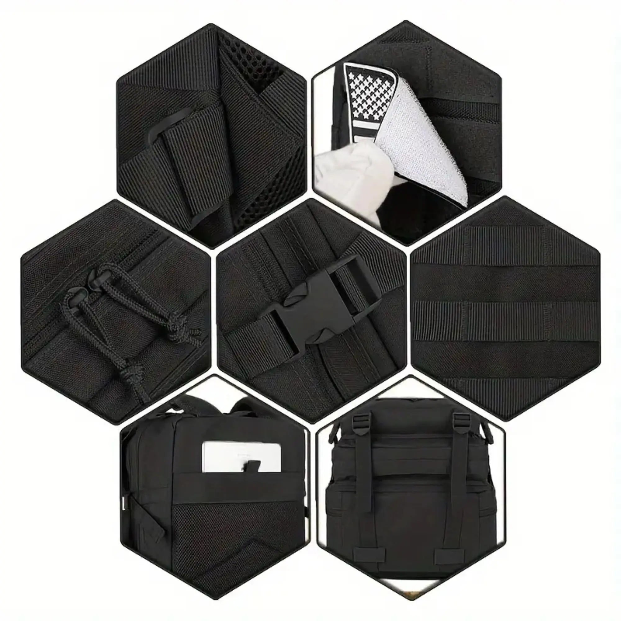 Heavy-Duty Tactical Backpack – Military-Grade, 40L Capacity, Molle System
