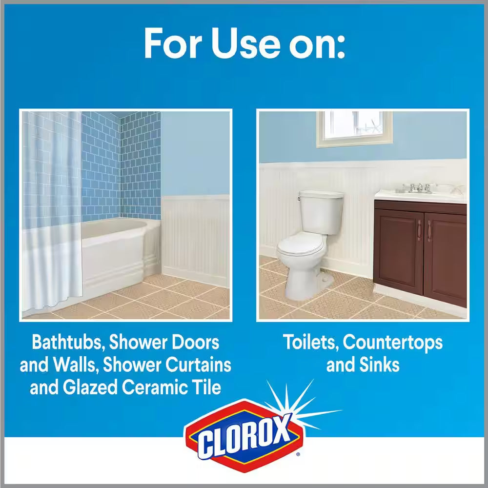 Plus Tilex 32 Oz. Mold and Mildew Remover and 32 Oz. Toilet Bowl Clinging Bleach Gel Bundle