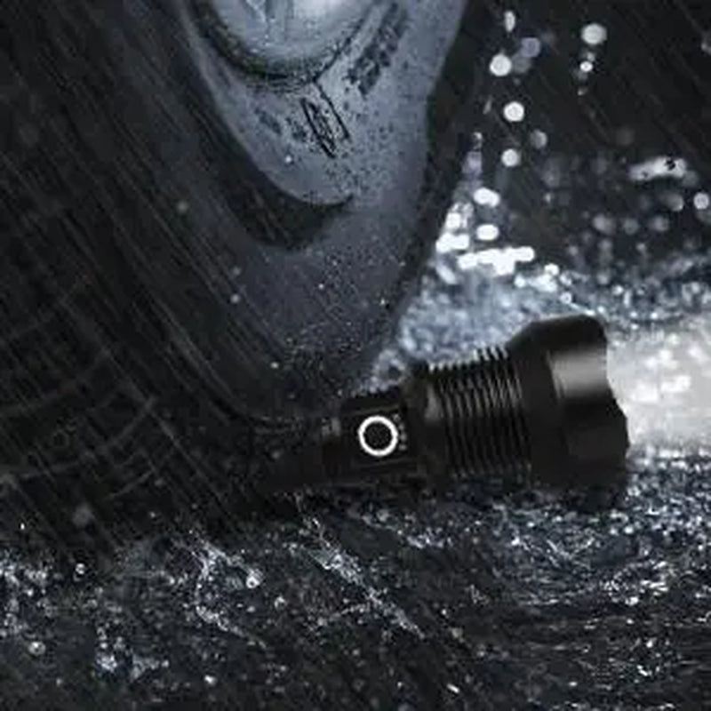 Rechargeable 990000 High Lumens LED Flashlights, XHP90.2 Super Bright Flashlight with Zoomable & 5 Modes & IPX7 Waterproof for Camping