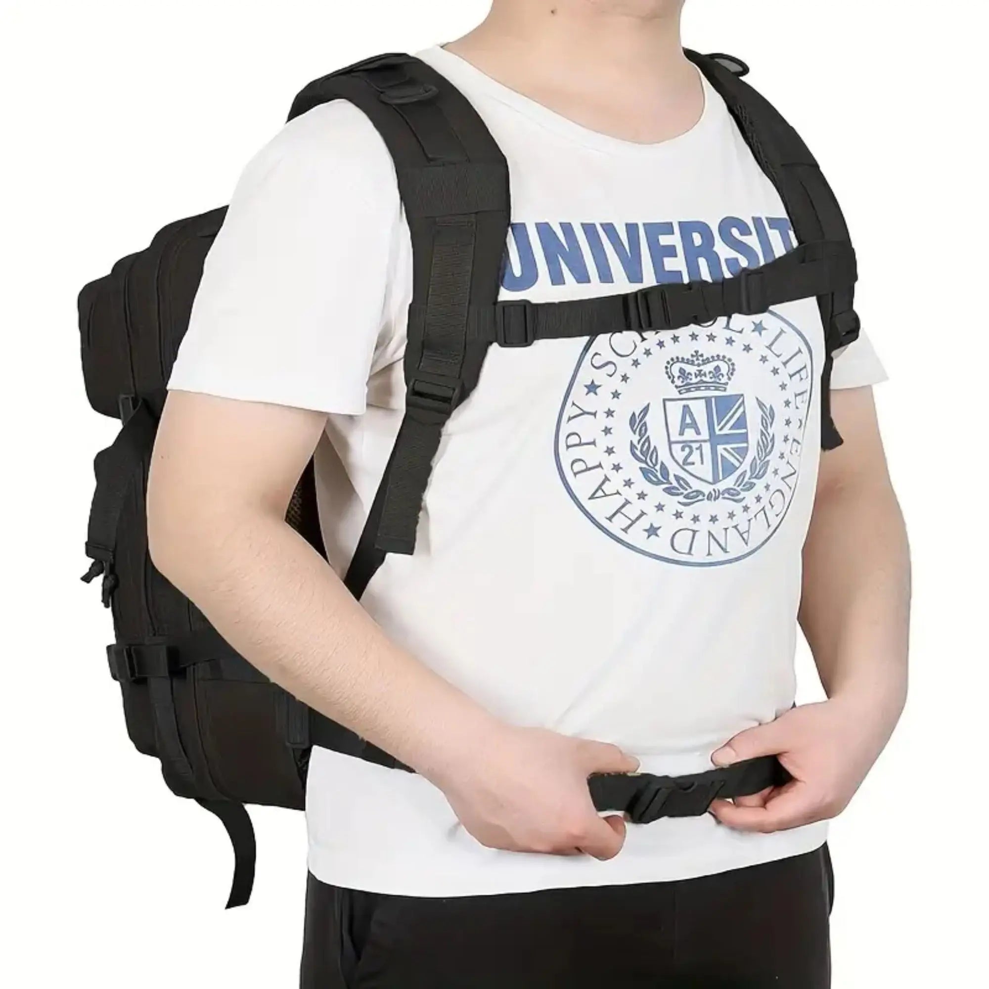 Heavy-Duty Tactical Backpack – Military-Grade, 40L Capacity, Molle System