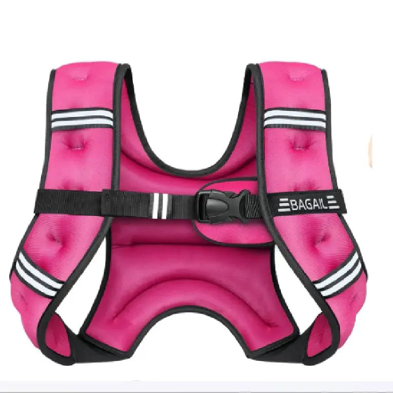 Elevate Your Workouts with the Bagail Weighted Vest - Choose Your Perfect Weight from 5Lbs to 30Lbs, Complete with Detachable Phone Pouch for Ultimate Convenience!